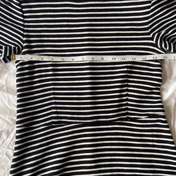 EUC Madewell Striped Skater Dress - Picture 7 of 10